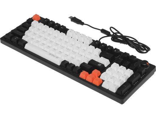 Клавиатура проводная игровая DEFENDER Hawk GK-418 черный